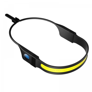 5W COB Dual Color Silica Headlamp 3 Work Modes with Red Warning light For Outdoor Camping Warking 