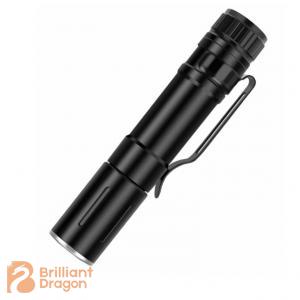 Aluminum Slim LED AAA Battery Pen Flashlight with Clip