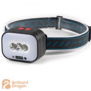 LED sensor switch handsfree rechargeable  headlight