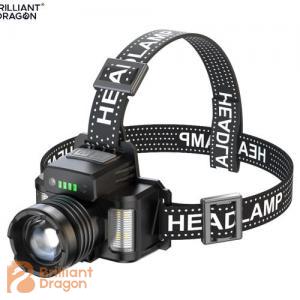 Super Bright Headlamp Motion Sensor Type-C Rechargeable Head Lamp Flashlight Waterproof LED Headlight 6 Modes Head Lights