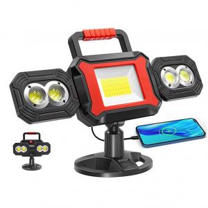 Multi Function COB Work Light Foldable Portable Light Waterproof Rechargeable Emergency Work Light 