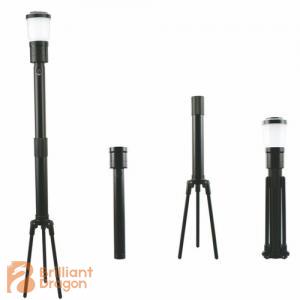 Outdoor retractable camping lights with bracket