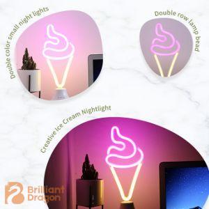 Rechargable led neon tube light with speaker