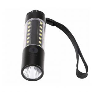 Rechargeable SMD Flashlight with 6 Flash Modes,18650 Rechargeable Battery