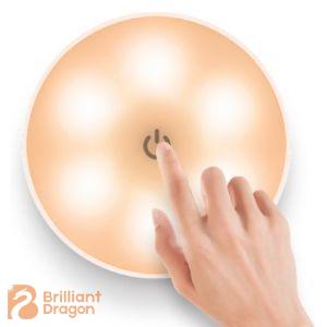 Rechargeable round touch light