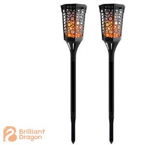 Solar flame light with ilght sensor