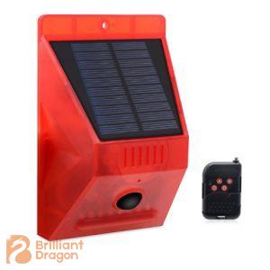 Solar sensor warning alarm light Solar sensor warning alarm light