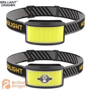 USB Rechargeable Head Lamp Mini COB LED Headlight with Built-in Battery 500 lumens type-c 1000mah Torch Outdoor