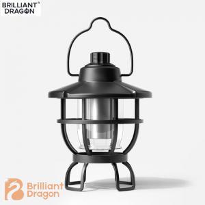 Vintage Decoration Rechargeable Portable Camping Waterproof Outdoor Camping Lamp